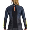 верх женского костюма Sportful Apex W Race Jersey чёрно-синий